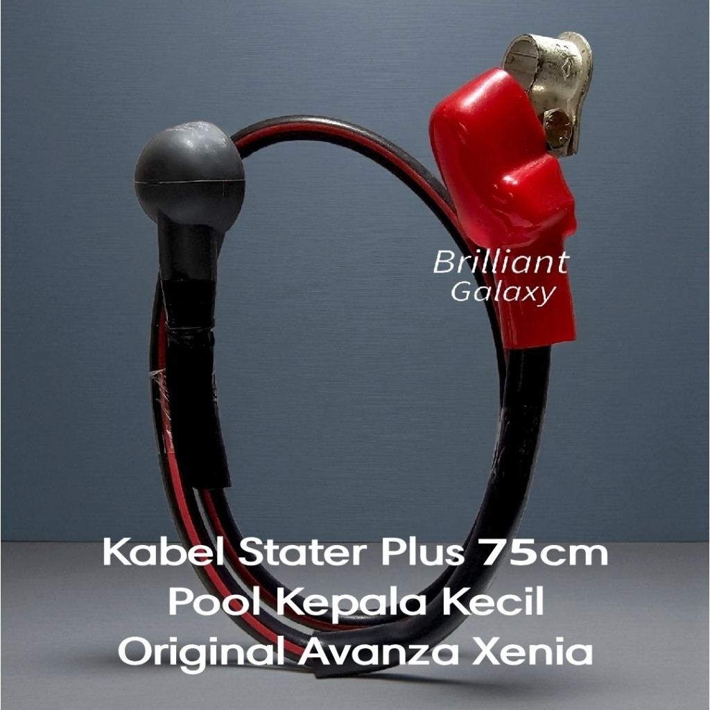 VIP3 * สาย Avanza Xenia Starter Plus ดั้งเดิม - Universal 12v - ความยาว 75 ซม.