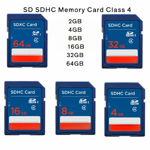 การ์ด SD 4GB 8GB 16GB 32GB SD SDHC Standard Class 4 การ์ดหน่วยความจําพิเศษ C4 ของแท้