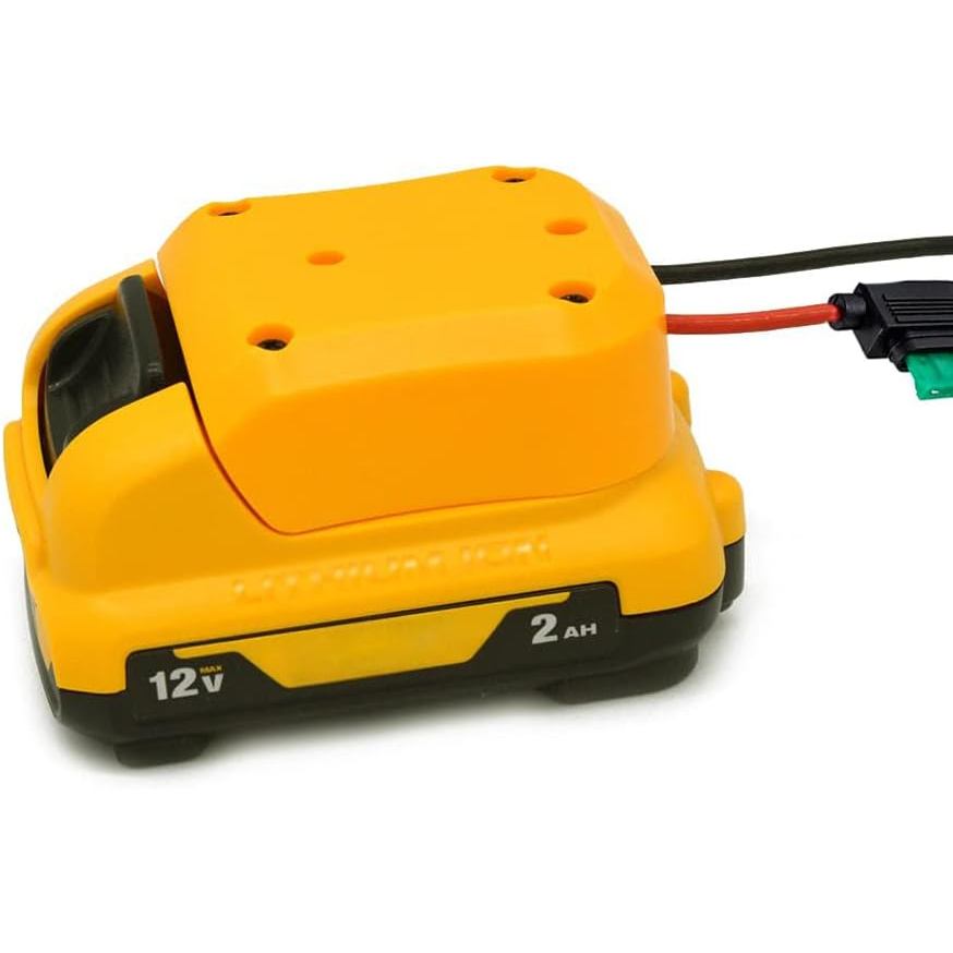 อะแดปเตอร์ IRONFACE สําหรับแบตเตอรี่ DWALT 12v Max พร้อมฟิวส์ 30A, ขั้วต่อไฟ, ตัวแปลงแบตเตอรี่เครื่อ