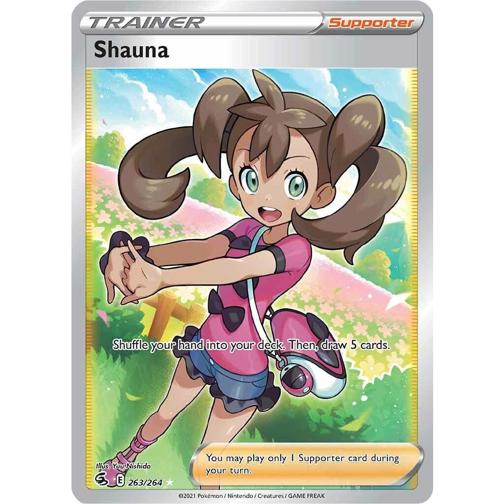 [Binder Condition] Shauna 263 Pokemon Fusion Strike