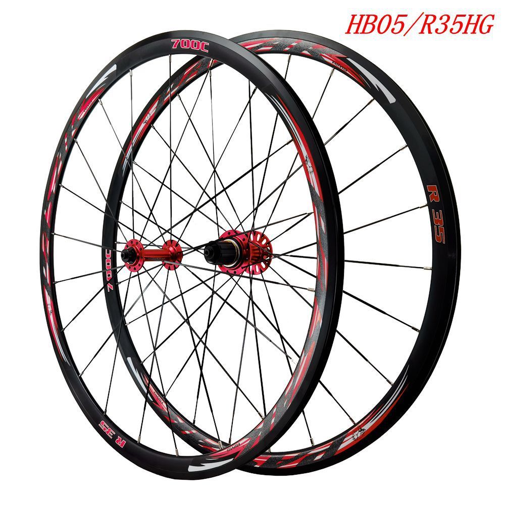 Pasak แบริ่งแผนที่จักรยาน Wheelset 700C แผนที่ Wheelset จักรยานล้อ 11/12 ความเร็วบาร์แบน C เบรค V-เบ