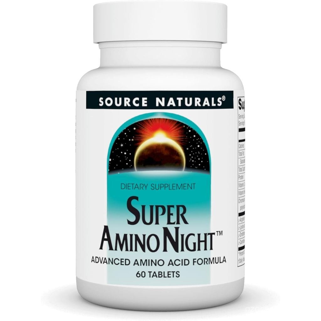 Naturals Super Amino Night - สูตรกรดอะมิโนขั้นสูง* - 60 แคปซูล