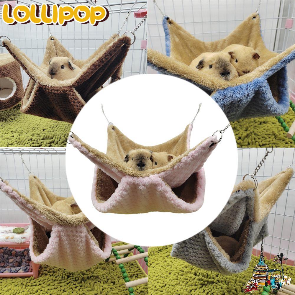 LOLLIPOP Pet Hammock Ferret Rat แขวนเตียงกระรอกตุ๊กตา