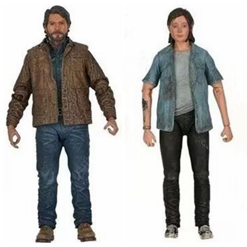 The Last Survivor American Doomsday Joel Ellie Two-Person Suit Action Figure Model Boxed Figure