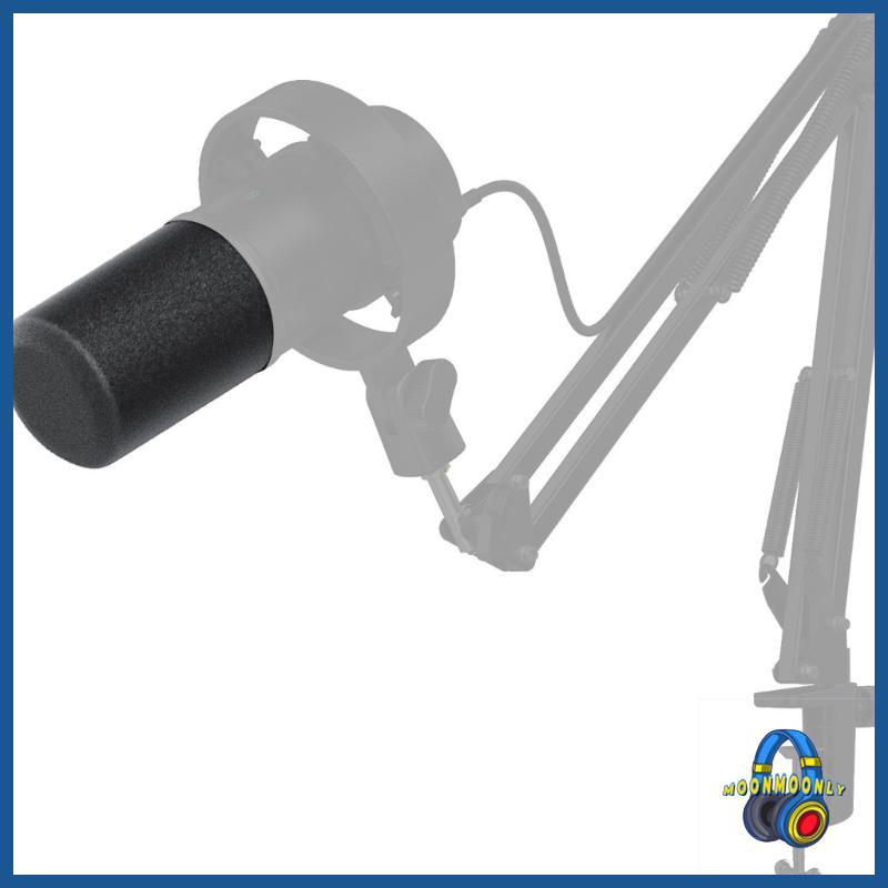 MOON ฝาครอบโฟม Flocking อเนกประสงค์สําหรับไมโครโฟน K688 การบันทึกและออกอากาศ