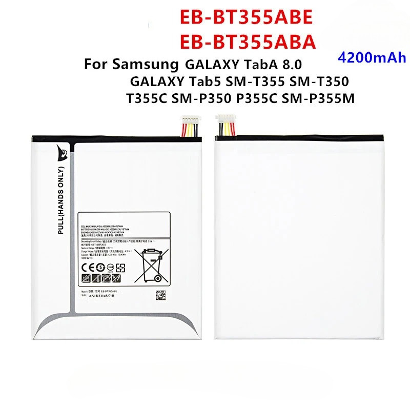 Brand New Tablet EB-BT355ABE EB-BT355ABA Battery For Samsung Galaxy TabA 8.0 Galaxy Tab5 T355/C T350