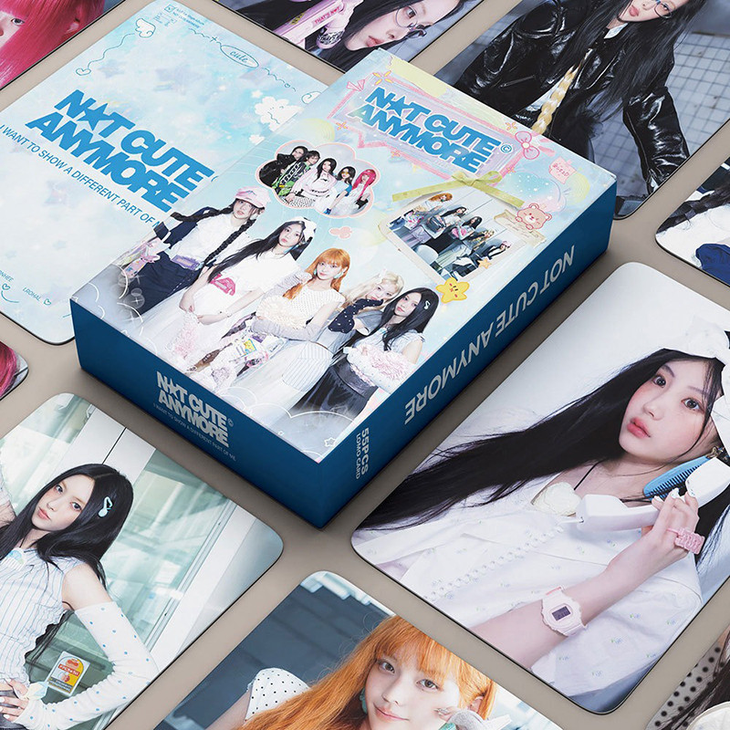 55 ชิ้น/กล่อง ILLIT Photocards ไม่น่ารัก ANYMORE BOMB Wonoe อัลบั้ม KPOP LOMO การ์ดคอลเลกชันการ์ด