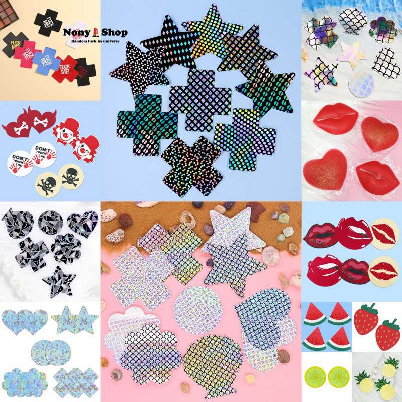 สติ๊กเกอร์ปิดจุกนม O1SF RT FF999 สำหรับชุดนอนสวยงาม พร้อมส่งจากประเทศไทย