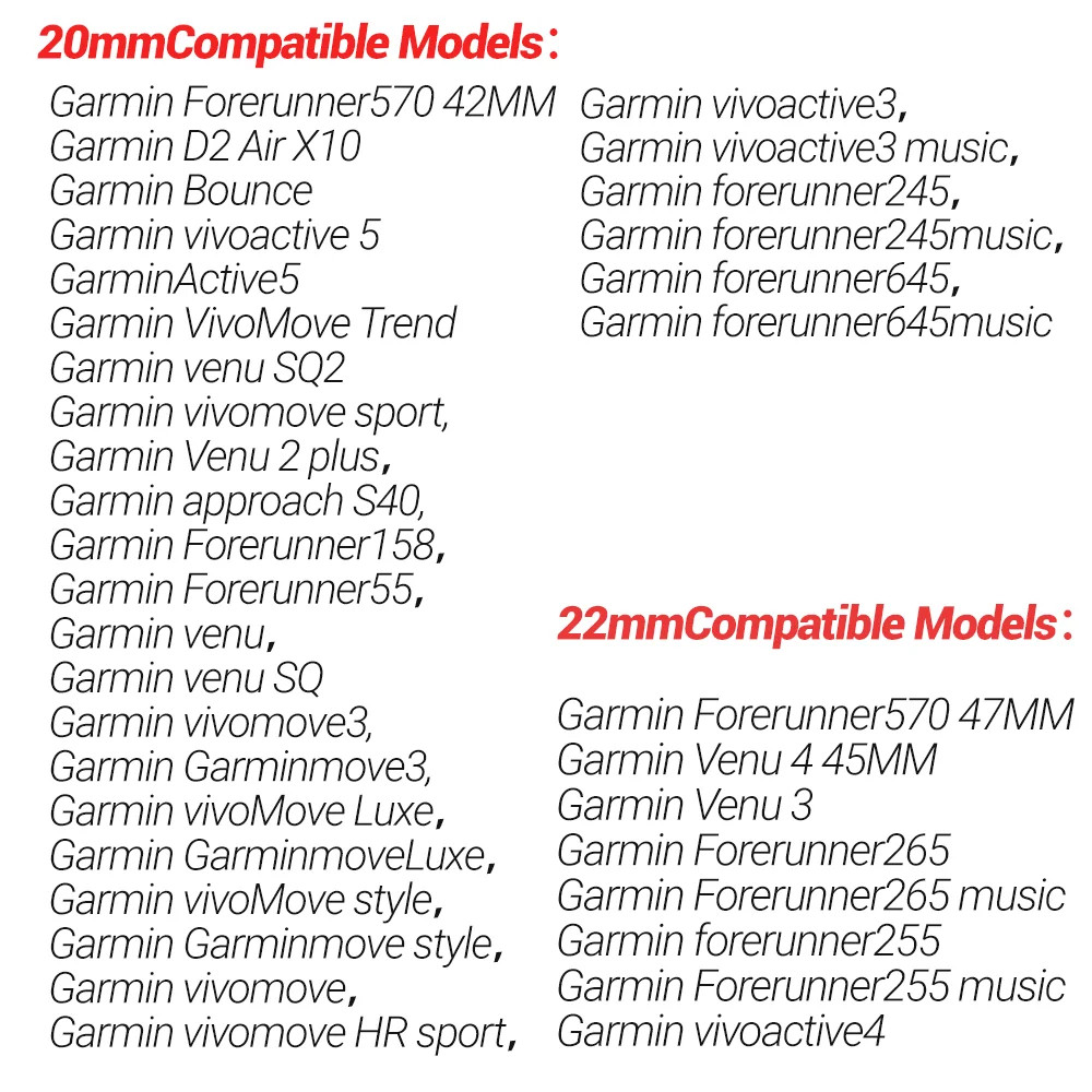 สายรัดซิลิโคนสองสีโปร่งใส 22 มม. 20 มม. สำหรับ Garmin Forerunner 570 265 255 165 55 / Vivoactive 6 5 4 / Venu Sport Band รูปที่ 5