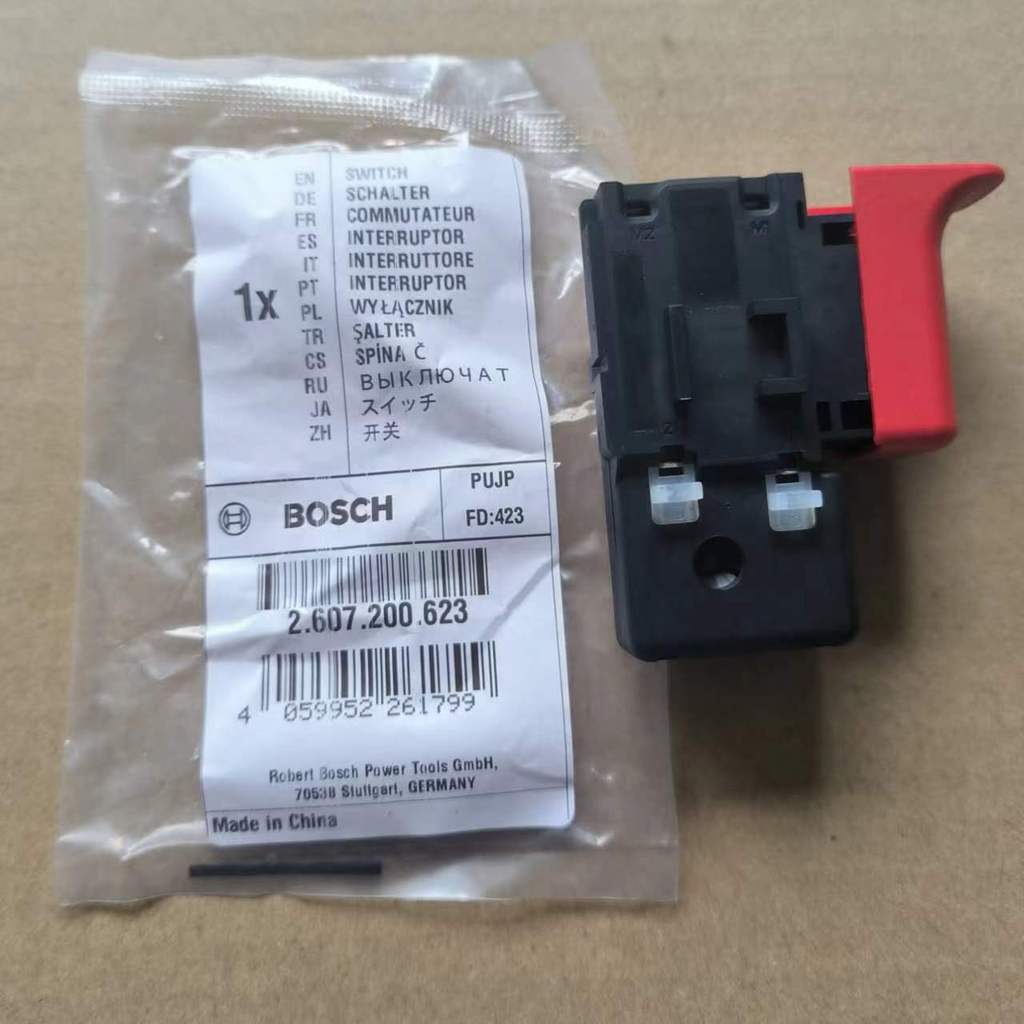 BOSCH สว่านไฟฟ้า GBM6RE/340/345/350 สว่านกระแทก GBM10RE/13RE สวิตช์เดิม