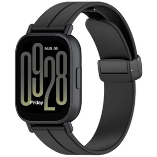 22 มม.ซิลิโคนสําหรับ Redmi Watch 5 Active/Lite Magnetic Buckle สร้อยข้อมือสายนาฬิกา Redmi Watch 3 Active/lite