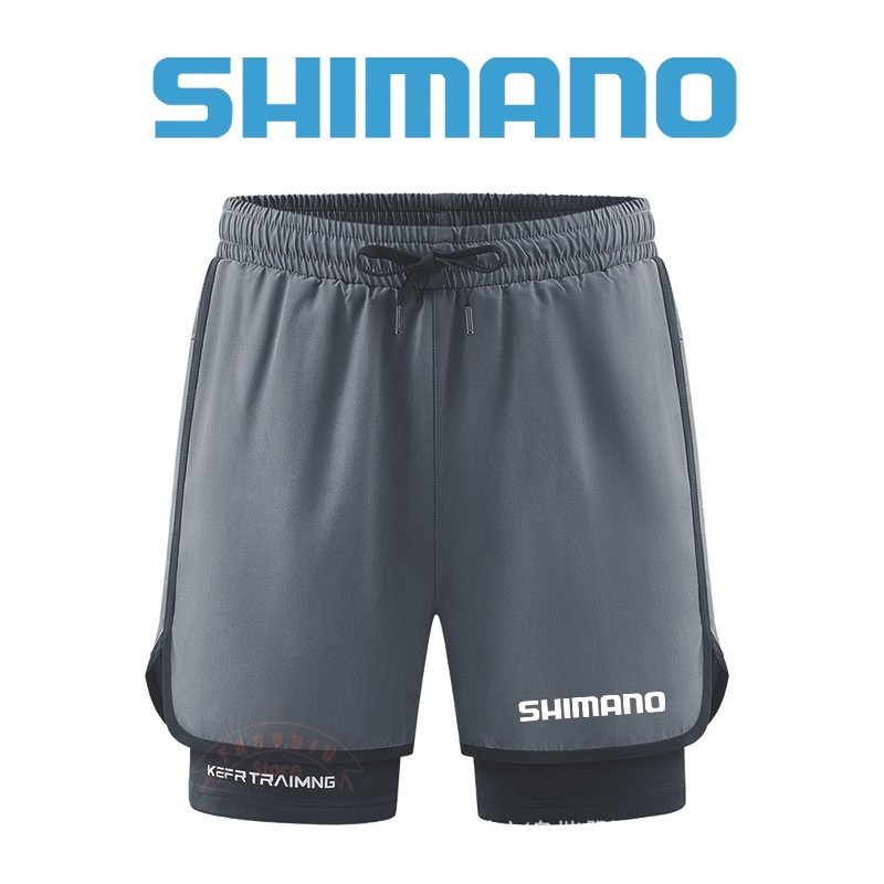 SHIMANO ชิมาโน่ กางเกงขาสั้นกลางแจ้ง แห้งไว ระบายอากาศดี สำหรับวิ่งและตกปลา