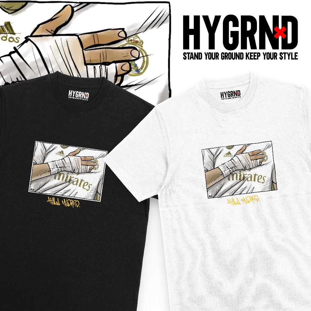 เสื้อยืด Heyground Real Madrid "Madrid Comic" - Real Camphion/MADRIDTISTA