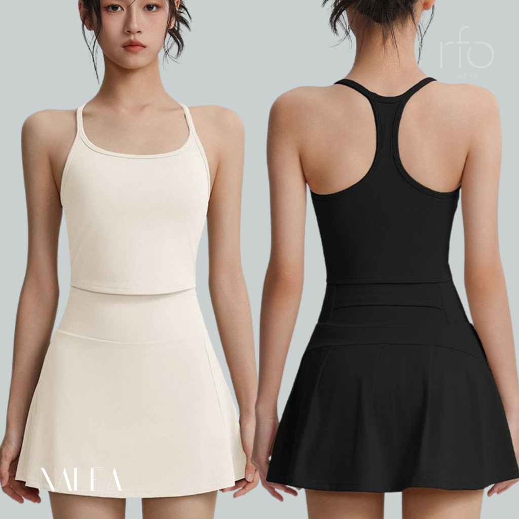 Nalea Tank Bra Top and Tennis / Padel Skort