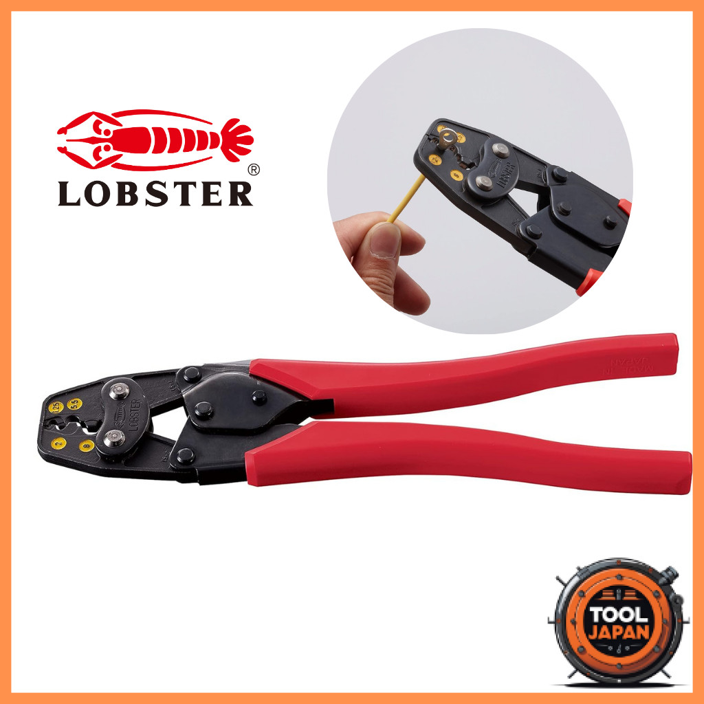 LOBSTER Crimping Tool (for Bare Crimp Terminals/Bare Sleeves) AK15A