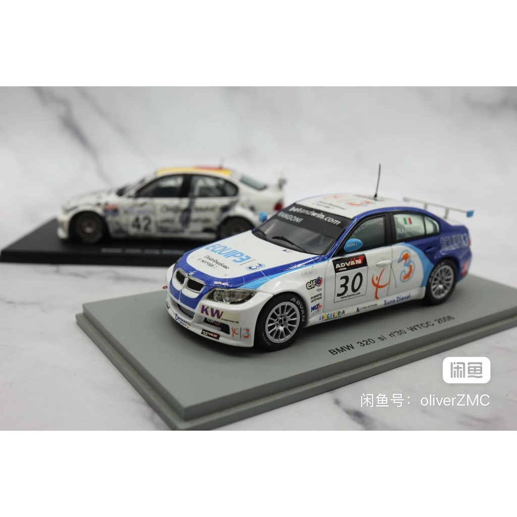 [สต๊อกพร้อม] spark 1/43 BMW 320 Racing BMW 3 Series BMW wtcc Original Package, สติ๊กเกอร์น้ํา, Racin