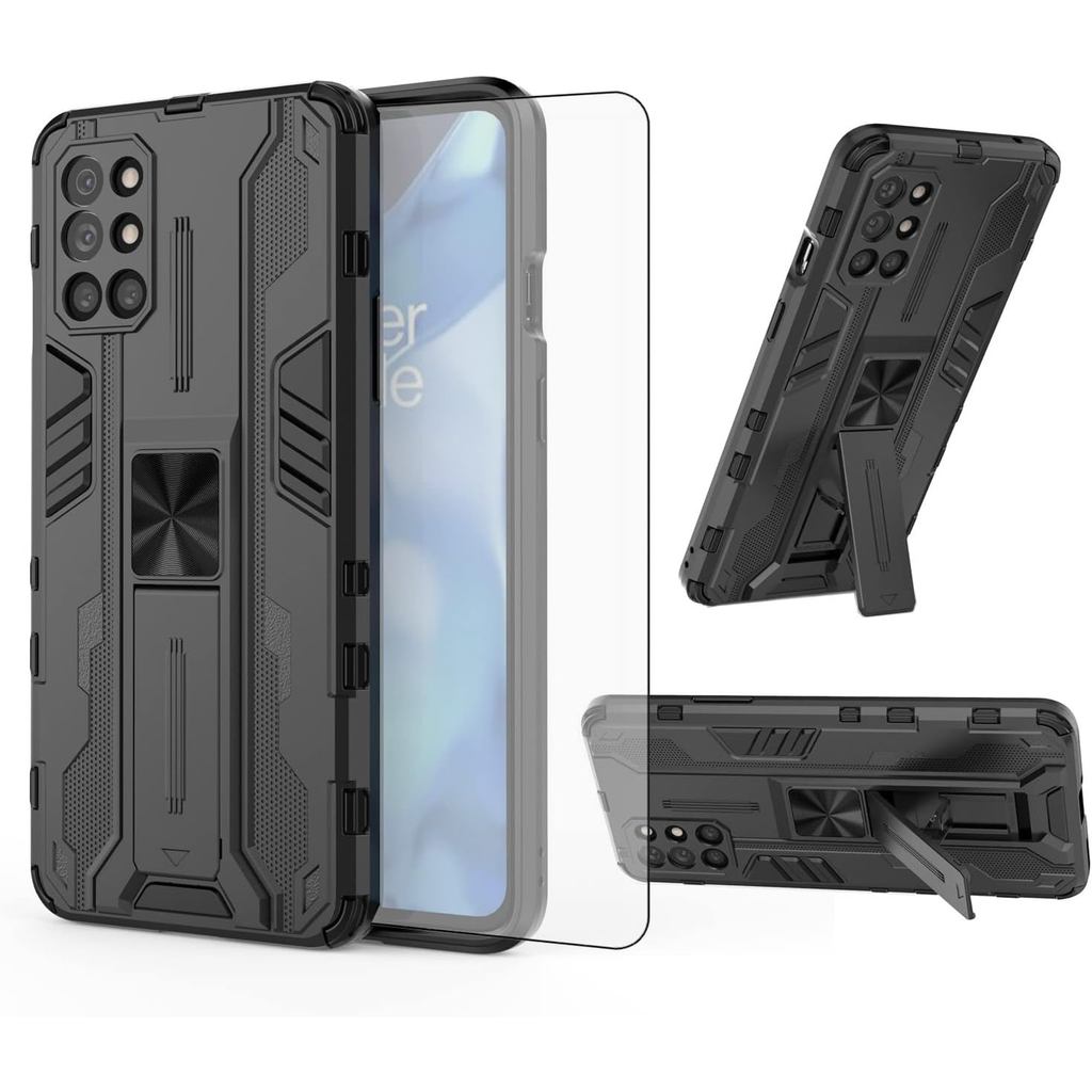 Asuwish Phone Case for OnePlus 8T OnePlus8T Plus 9R 5G with Tempered Glass Screen Protector Cover an