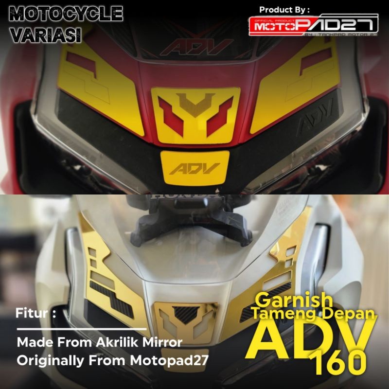 ADV 160 ตัวถังหน้า Garnish ADV 160 ชิวหน้า Garnish