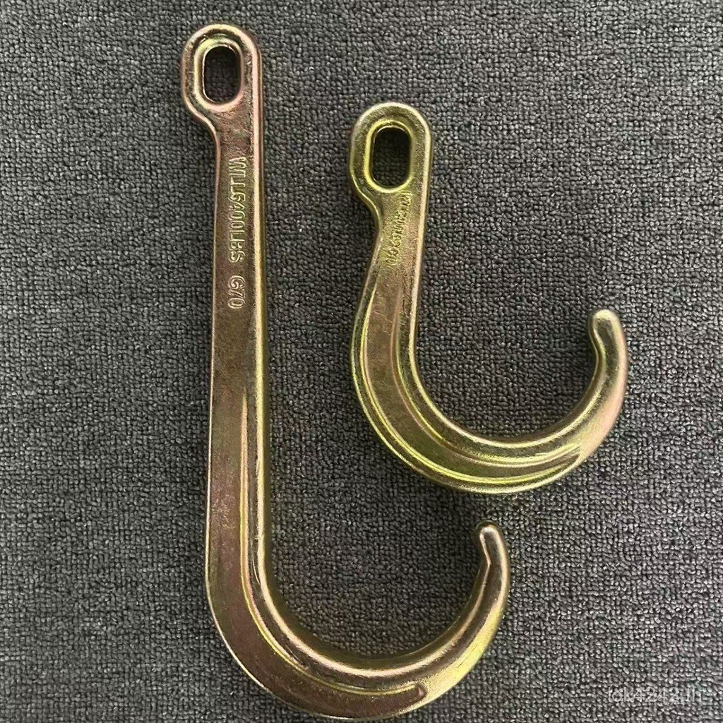 Clearance Car Long Hole Hook J Hook J15 Hook Hook 15 Type Traction Double Hook Claw J นิ้วชุบสังกะสี