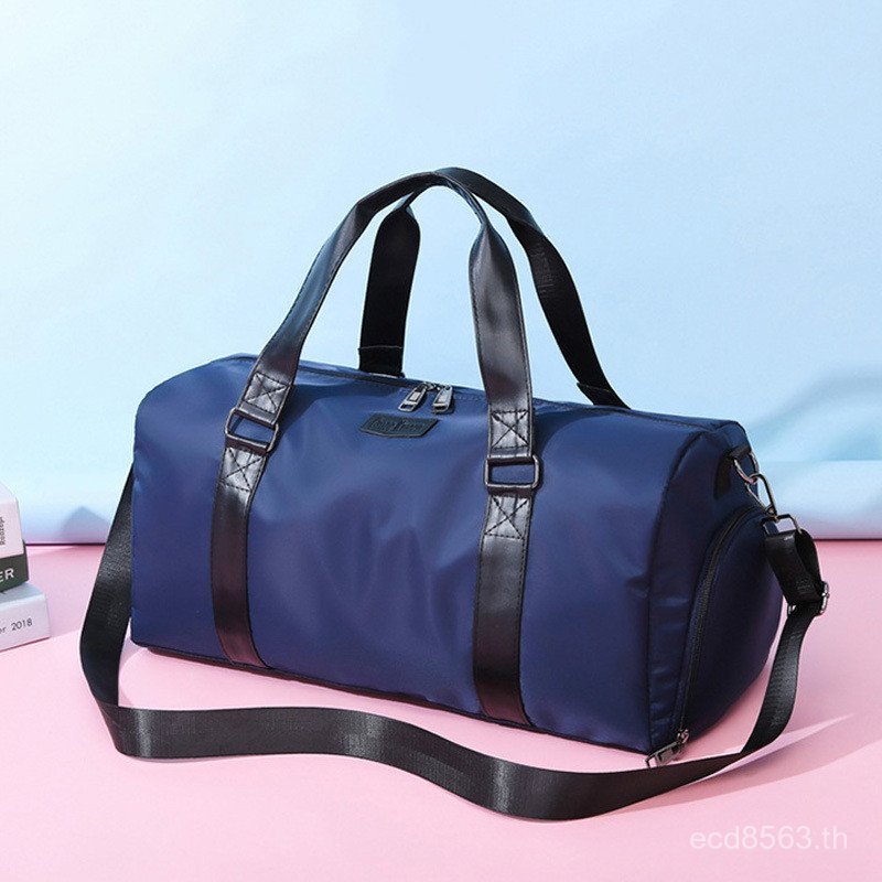 ขายส่ง ผู้ชายผู้หญิงแบบพกพาขนาดใหญ่-ความจุกระเป๋าเดินทางใหม่อินเทรนด์กีฬากระเป๋าแห้งเปียกแยกกระเป๋า 