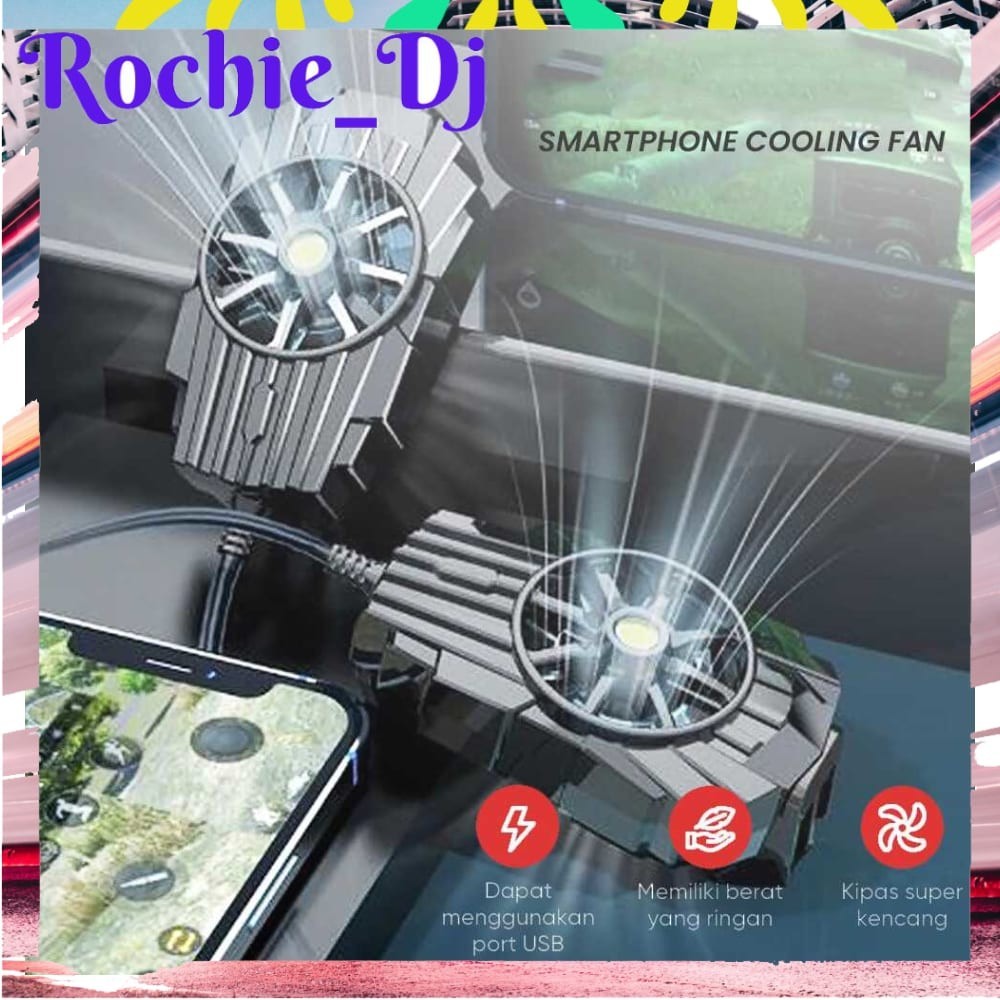 SMARTPHONE COOLING FAN GAMING COOLING FAN - G6