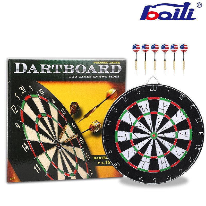Flocking ขายส่งเหล็กการฝึกอบรมHigh-Density Flocking Dart BoardความบันเทิงดิจิตอลDual-ใช้Dart Board I