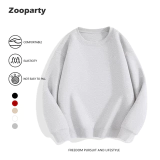 Sweatshirts ใหม่ Basic คอกลม เสื้อแขนยาว ใส่สบาย นุ่ม มี 5 สี สไตล์ลำลอง(ส่งเร็ว จัดส่งจากไทย)