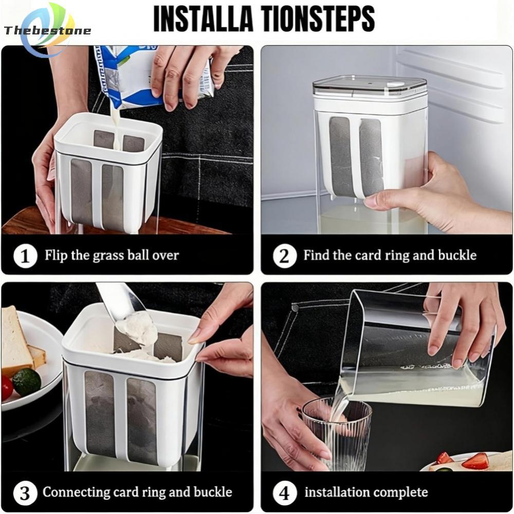 <Thebest>Yogurt Strainer for Thick For Greek Yogurt Nut Milk and Juice Made of Durable PPHot Sale