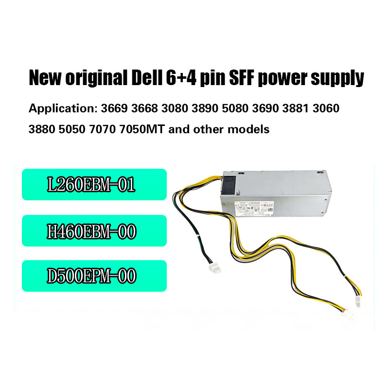 Dell Vostro3881 3668 3690 3050 แหล่งจ่ายไฟตั้งโต๊ะ L260EBM-01 H260EBM-00