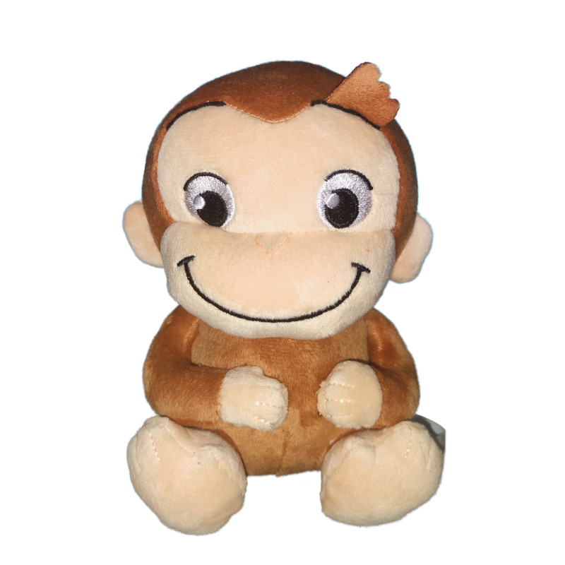 หนังสือภาพสั่งซื้อหางเดียวของญี่ปุ่น Curious George Curious George Monkey Mini ตุ๊กตาตุ๊กตาตุ๊กตาจี้