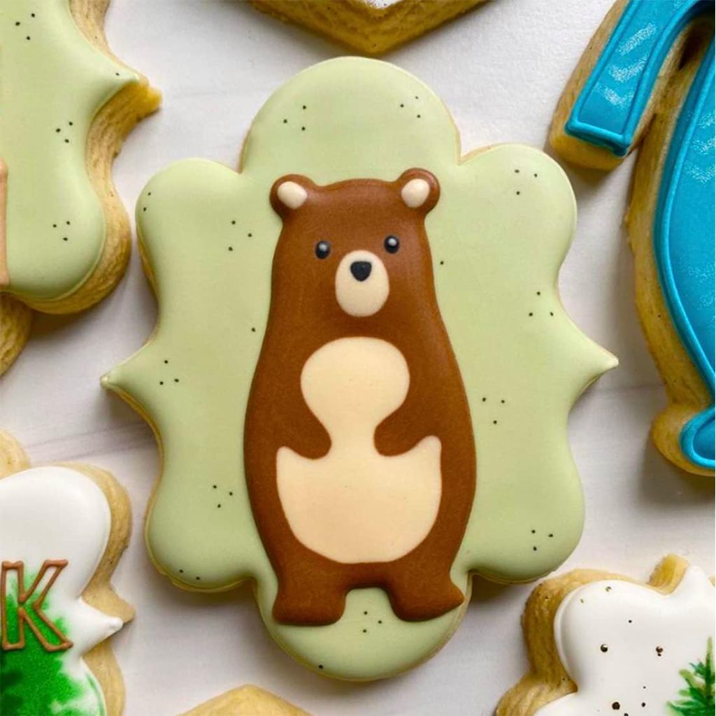 Frame Cookie Cutters 10pcs Stainless Steel Plaque Cookie Cutter Difference Shapes, DIY Fondant Cutte