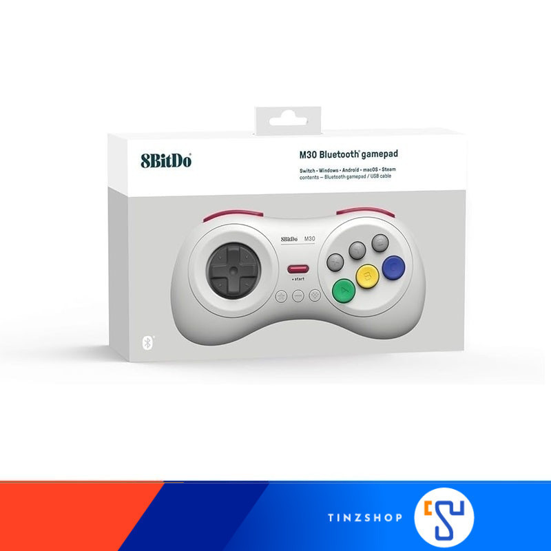 [ส่งด่วน] 8Bitdo M30 80HA Bluetooth Gamepad Controller for Switch Switch Lite , Windows and Android , Steam , MacOS