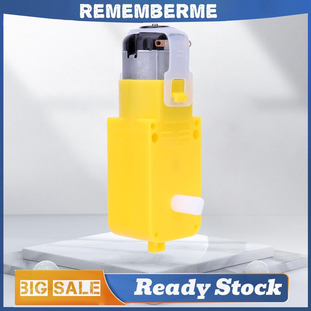 TT Motor Gearmotor DC 3-12V มอเตอร์เกียร์ไฟฟ้าแบบพกพาสําหรับ DIY รถสมาร์ทหุ่นยนต์