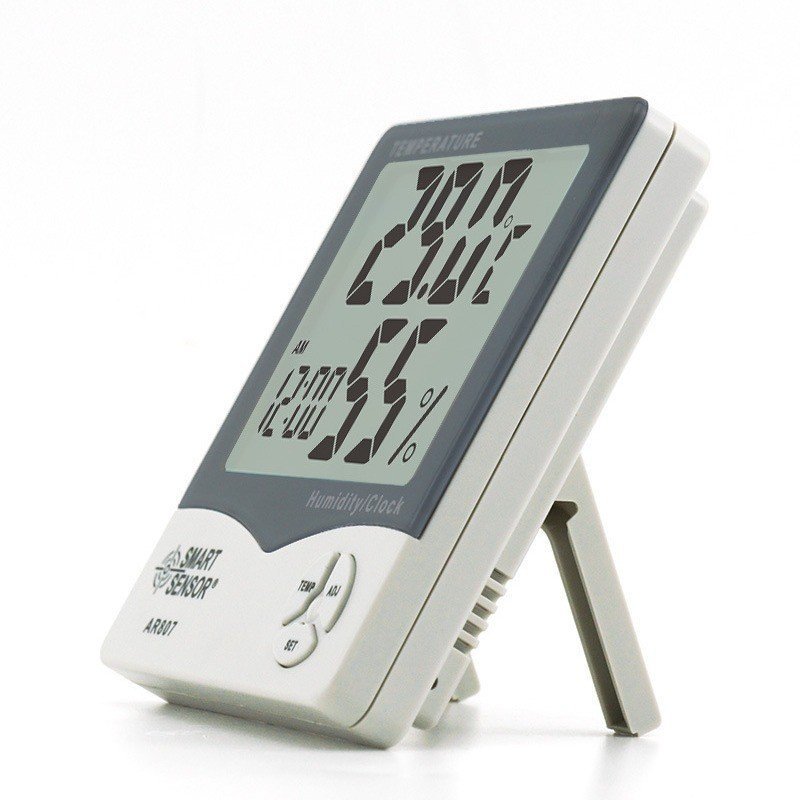 ความแม่นยําสูงดิจิตอลเครื่องวัดอุณหภูมิอิเล็กทรอนิกส์ AR807 Thermohygrometer Thermohygrometer อุตสาห