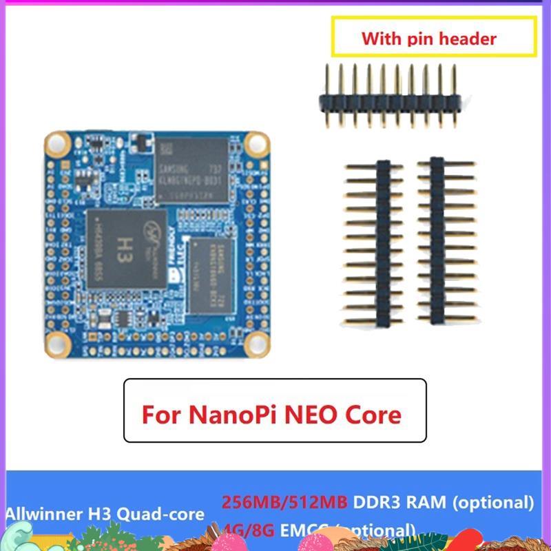 Super Blue อะไหล่สําหรับ NanoPi สําหรับ NEO Core Allwinner H3 Quad CoreEMCC สําหรับ MINI Core Board 