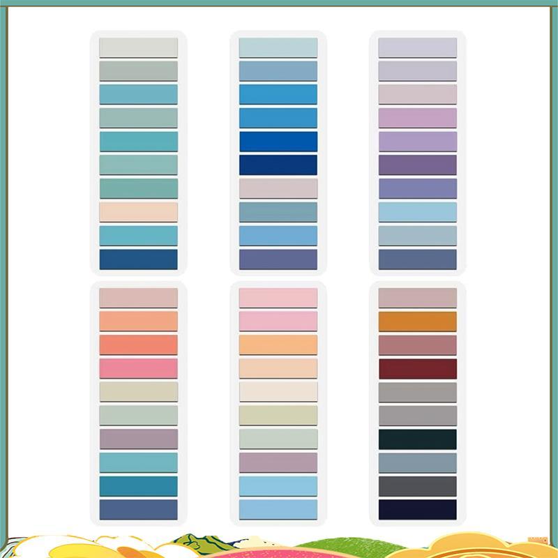 เครื่องหมายหน้า 1200 ชิ้น, Marandi Sticky Note Tabs สี Writable และ Repositionable Book Flags Tabs S