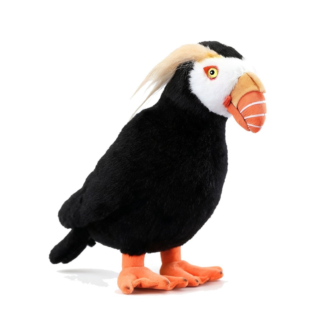 Tufted Puffin ของเล่นตุ๊กตา, 13 นิ้วน่ารัก Puffin ตุ๊กตาสัตว์, Soft Arctic Puffin ตุ๊กตาสัตว์, ของขว
