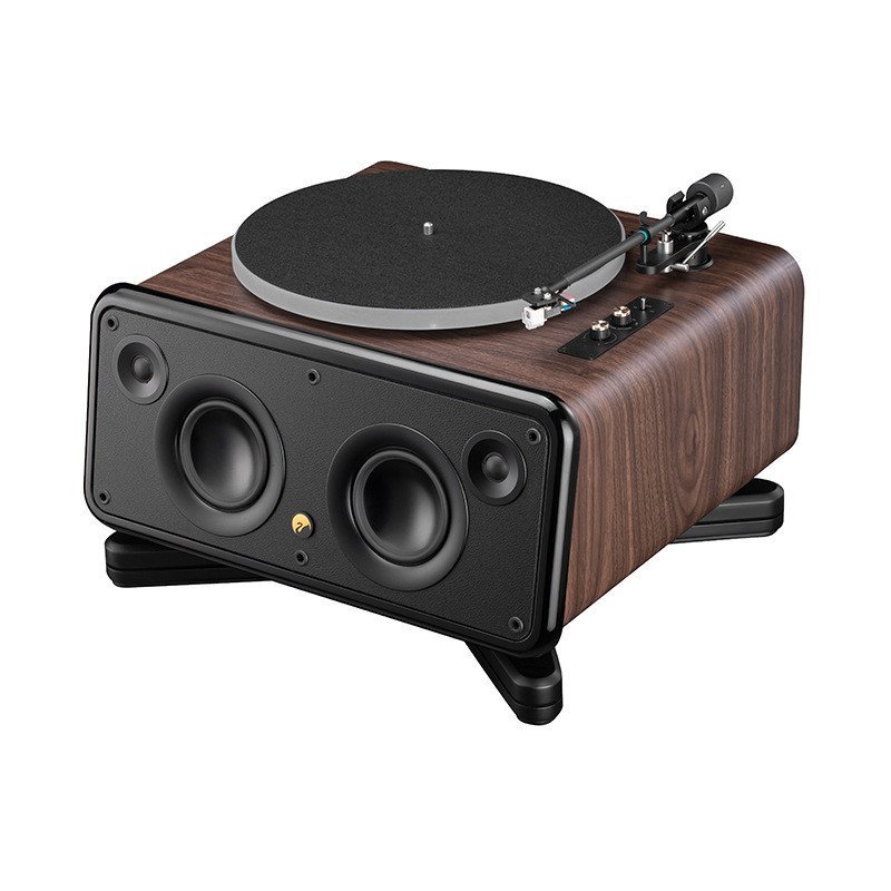 Hivi/Huiwei Libretto เครื่องเล่นแผ่นเสียงไวนิลไร้สายไข้เครื่องเล่นแผ่นเสียงมืออาชีพ Retro Gramophone