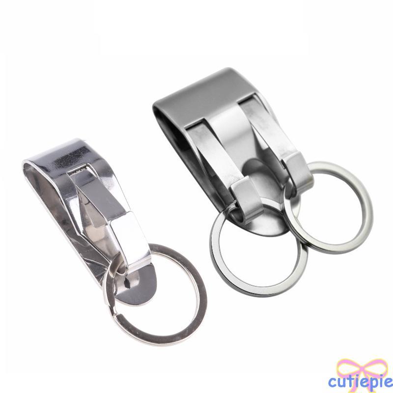 Cutie Belt Key Clip Double Single Rings Fashion for Key Holder with Belt Clip and for Key Double Rin