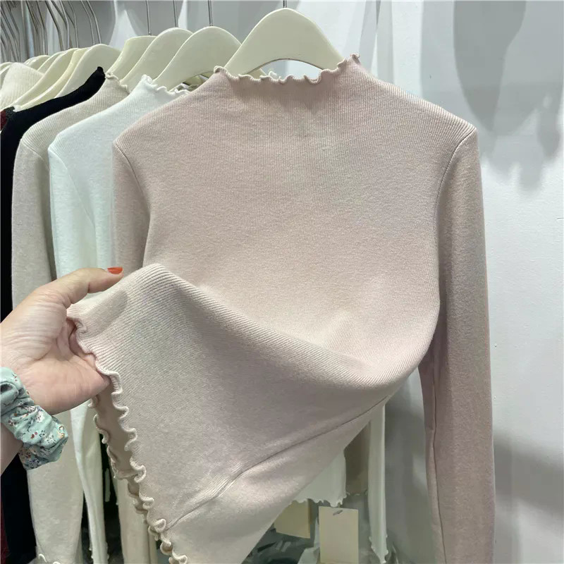 เสื้อกั๊กคอดีพGerman Qima Cottonสำหรับฤดูใบไม้ร่วงและหนาว ไซส์ใหญ่+