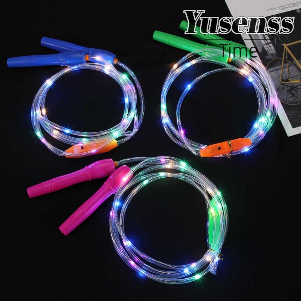 YUSEN เชือกกระโดดออกกําลังกายสําหรับเด็ก LED Luminous