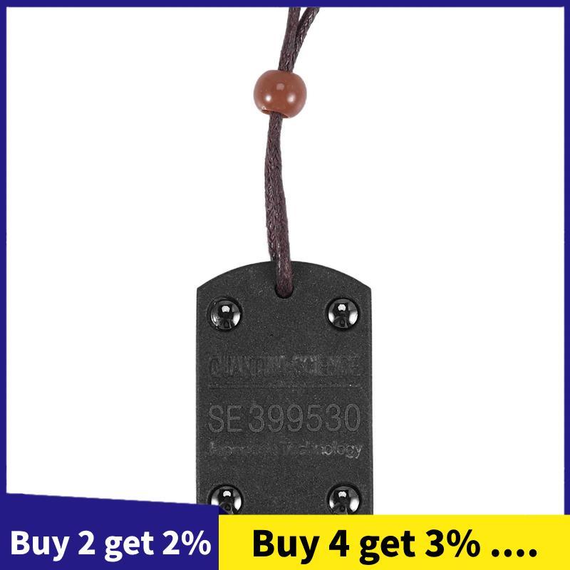 Volcanic Rocks จี้สร้อยคอ Anti EMF จี้ป้องกันรังสี Scalar Quantum Bio วิทยาศาสตร์ไอออนลบ