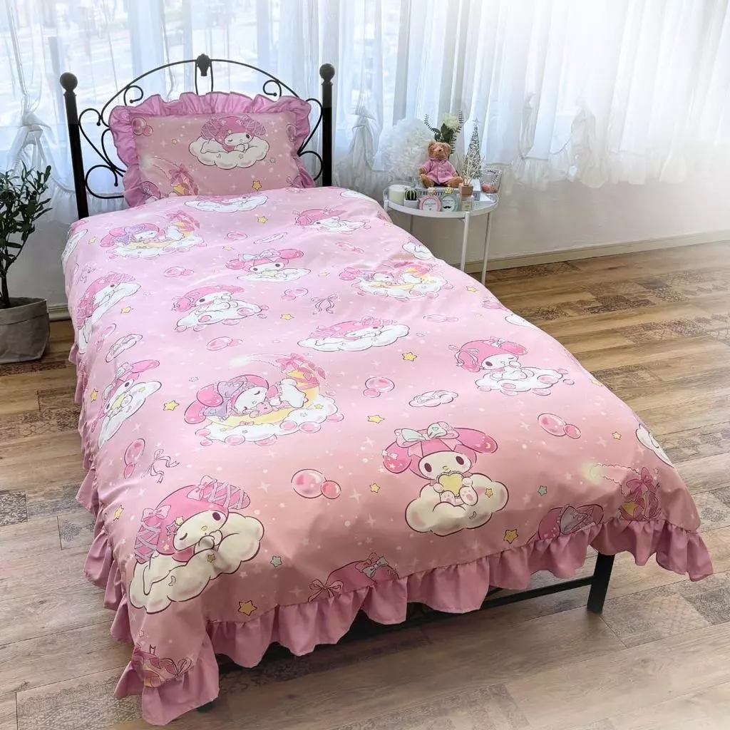 ชุดผ้าปูที่นอน Sanrio My Melody 3 ชิ้น - รูปที่ 1