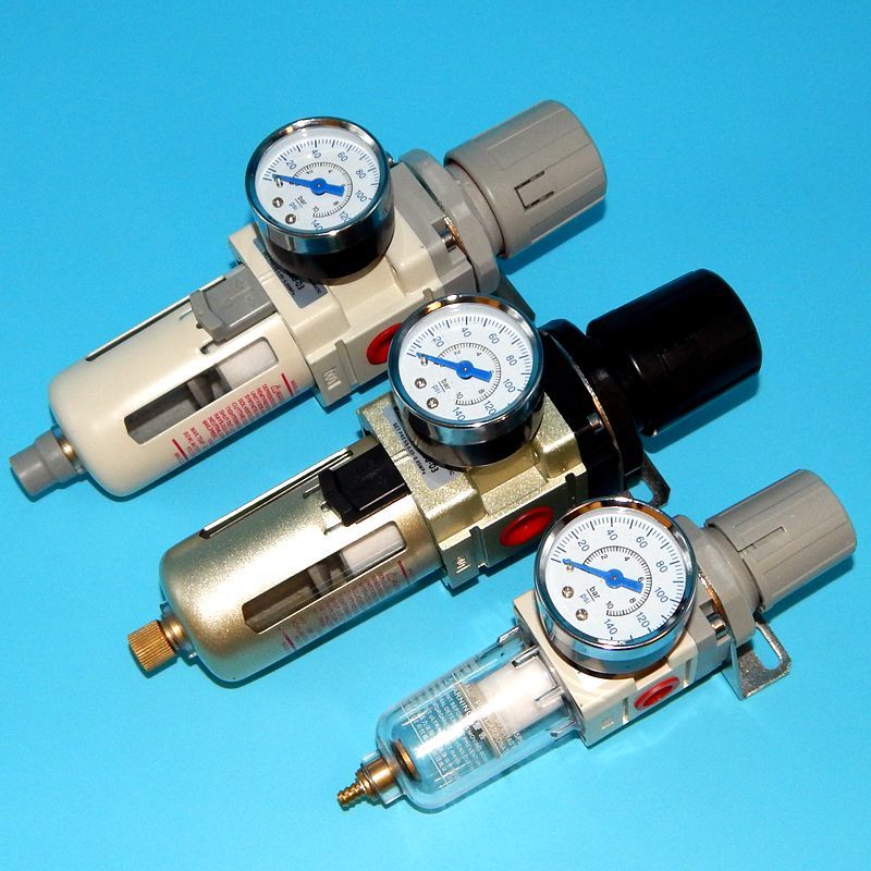 สไตล์ใหม่ Air Source ความดันควบคุมความดันกรอง AW2000-02 AW3000 AW4000-04D อัตโนมัติระบายน้ํา 7BFD 72