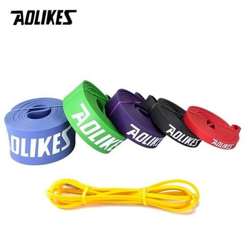 AOLIKES A3602 Resistance Band Premium 208cm | วัสดุยางฟิตเนสยางยืดหยุ่นสําหรับออกกําลังกายโยคะและดึง