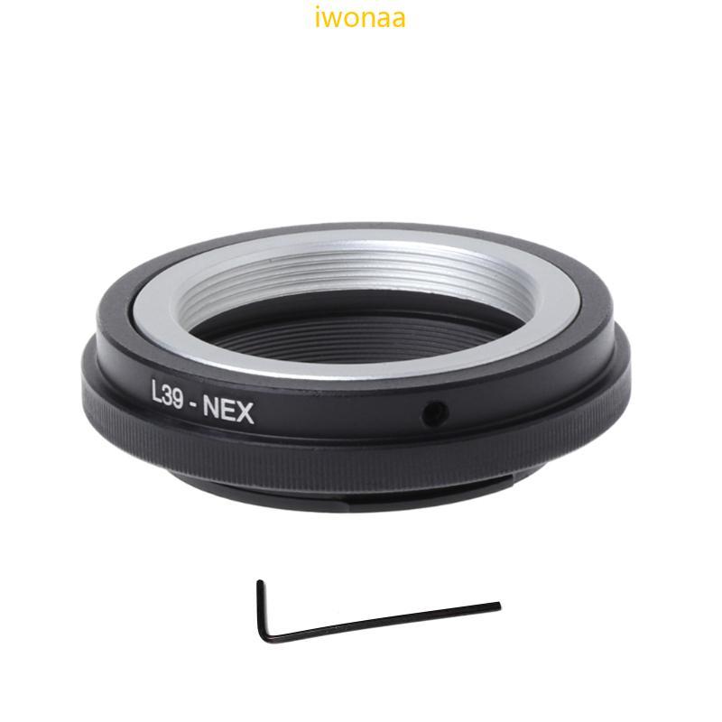 Iwo L39-NEX Mount Adapter แหวนสําหรับ Leica L39 M39 เลนส์ NEX 3 C3 5 5n 6 7 ใหม่