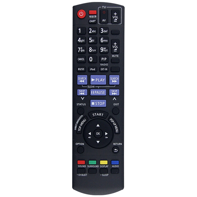 ใช้งานร่วมกับ Panasonic DVD SCBT735EB-K SCBT330EBK SCBT337EBK SC-BT230 SC-BT230EB-K SA-BT735 SA-BT23