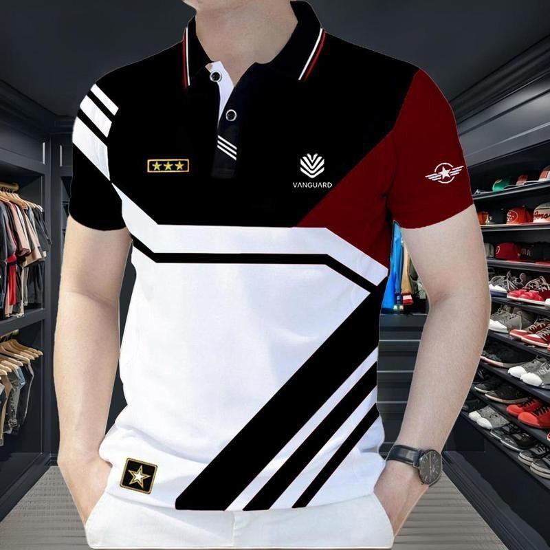 เสื้อยืดโปโล สไตล์โมเดิร์น ผลิตจากวัสดุคุณภาพสูง เหมาะสำหรับการแต่งตัวแบบเรียบหรูและสบาย