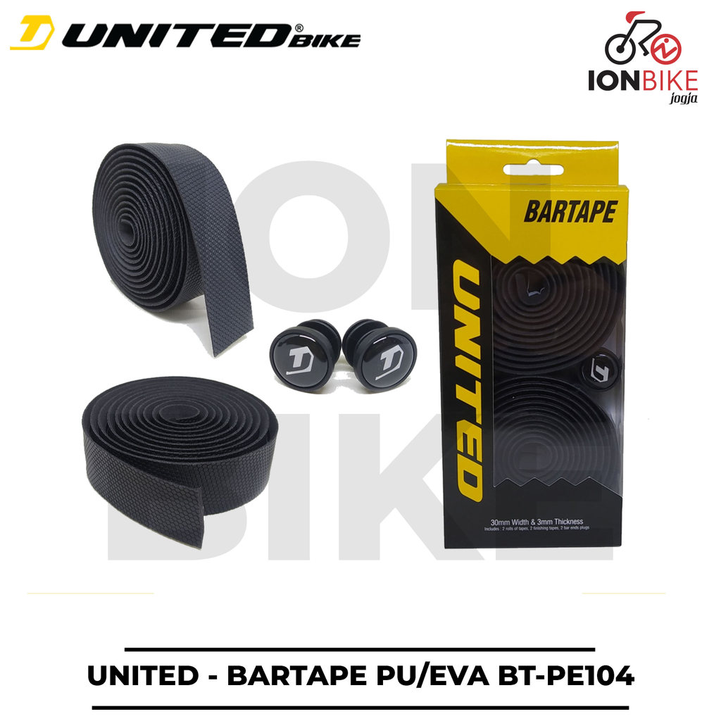 Bartape United Gel PE104 ล่าสุดSuperหนา 30 มม.นุ่ม-เทปบาร์Handlebar Racing BikeกรวดRoadbike Road Bik