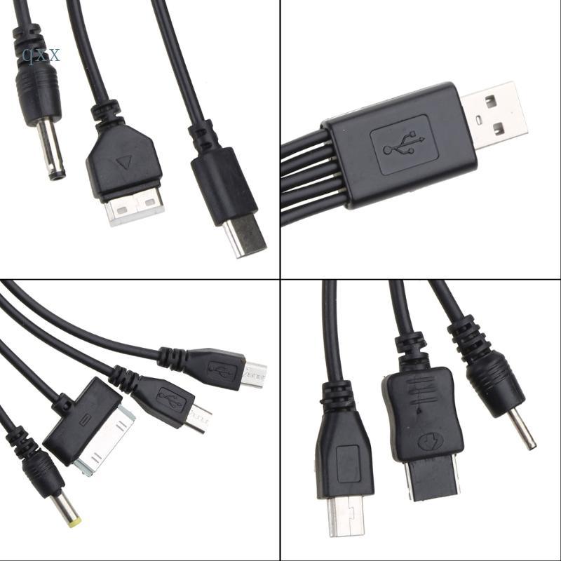 Universal USB To Multi Plug Cellpahone Charger Cable 10 in 1 USB Cable 20CM